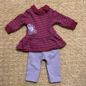 American girl Striped School Dress